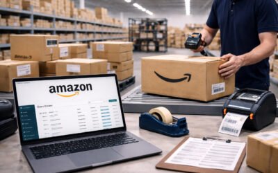 Amazon fulfilment services processing marketplace orders